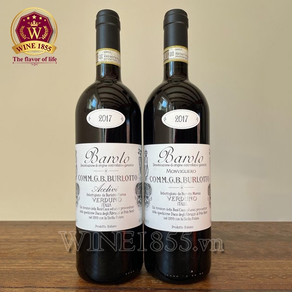 Rượu vang Ý Comm. G.B. Burlotto Barolo Monvigliero
