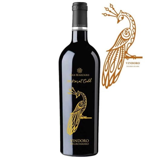 Rượu Vang Vindoro Gold (Vang Con Công Gold)