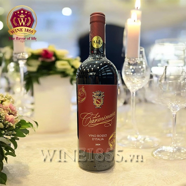 Rượu Vang Ý La Carminaia Vino Rosso d'Italia