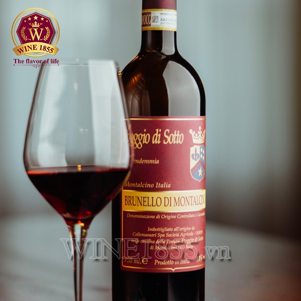 Rượu Vang Ý Poggio Di Sotto Brunello Di Montalcino