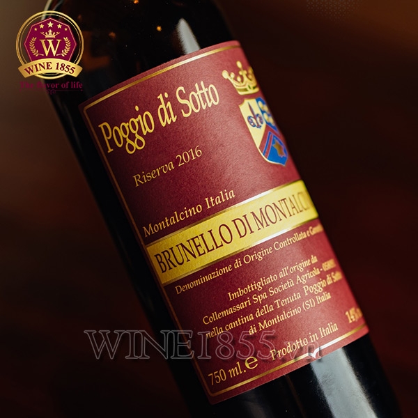 Rượu Vang Ý Poggio Di Sotto Brunello Di Montalcino Riserva