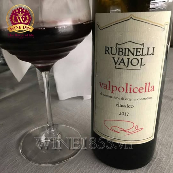 Rượu Vang Ý Rubinelli Vajol Valpolicella Classico