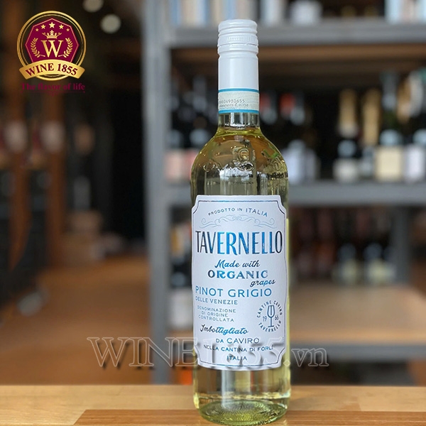 Rượu Vang Ý Tavernello Organico Pinot Grigio Delle Venezie