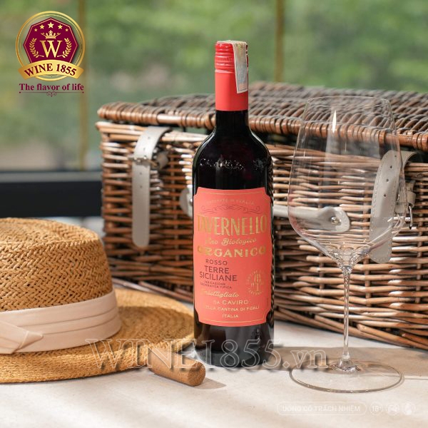 Rượu Vang Ý Tavernello Organico Rosso Terre Siciliane