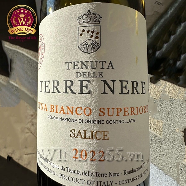 Rượu vang Ý Terre Nere Etna Bianco Salice