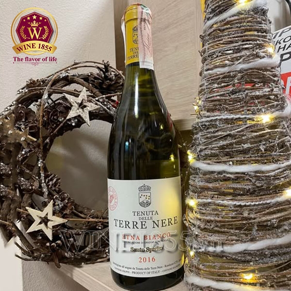 Rượu vang Ý Terre Nere Etna Bianco Santo Spirit
