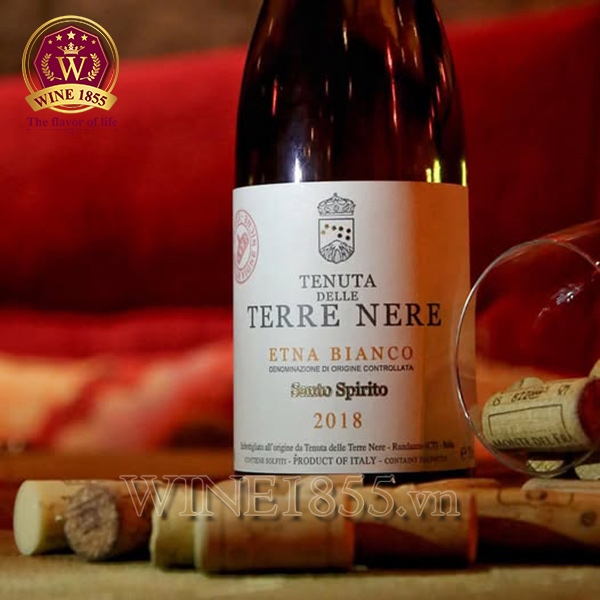 Rượu vang Ý Terre Nere Etna Bianco Santo Spirit