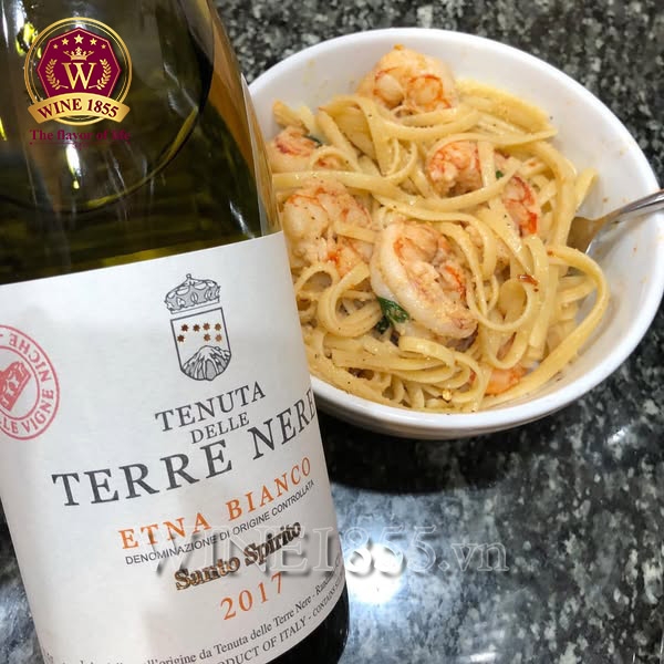 Rượu vang Ý Terre Nere Etna Bianco Santo Spirit