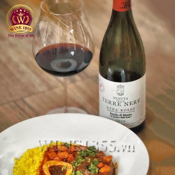 Rượu vang Ý Terre Nere Etna Rosso Feudo Di Mezzo