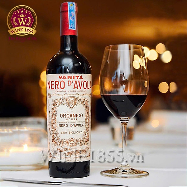 Rượu Vang Ý Vanita Nero d’Avola