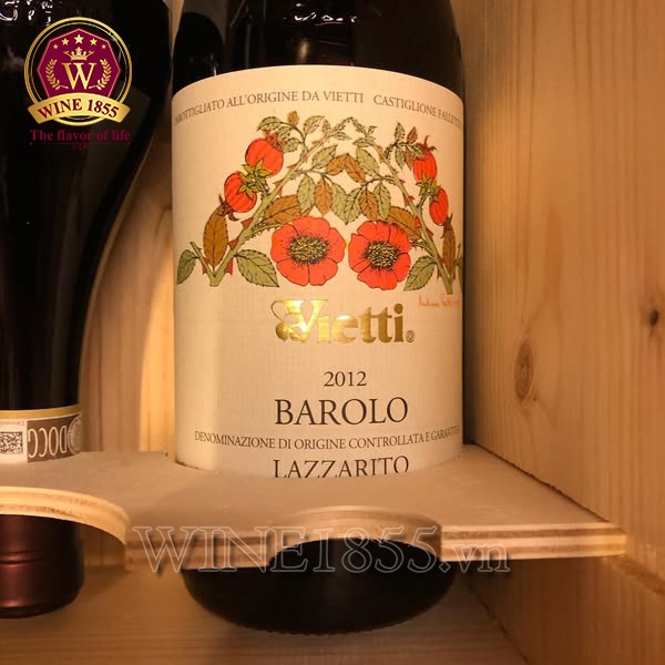 Rượu Vang Ý Vietti Barolo Lazzarito