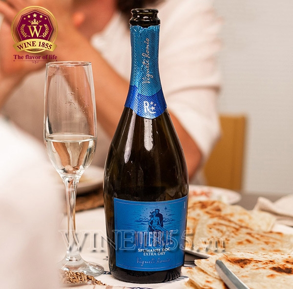 Rượu Vang Ý Vigneti Romio Novebolle Romagna Spumante Extra Dry
