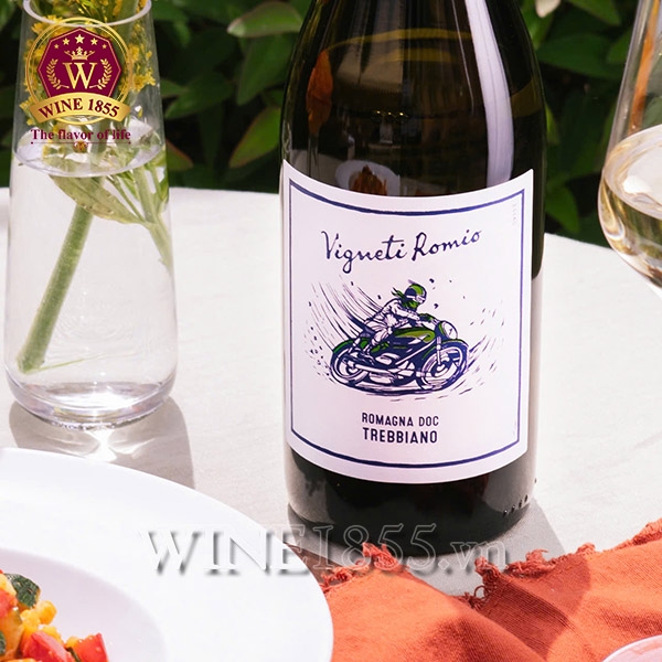 Rượu Vang Ý Vigneti Romio Romagna Trebbiano