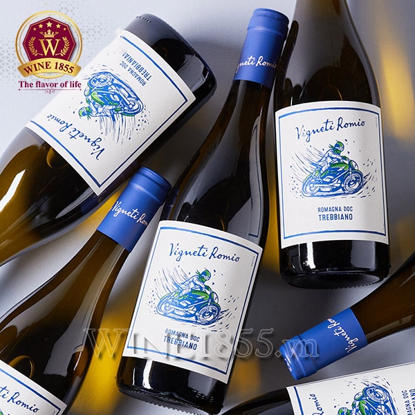 Rượu Vang Ý Vigneti Romio Romagna Trebbiano