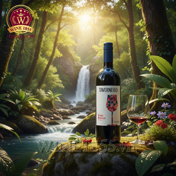 Rượu vang Ý Tavernello Vino Rosso d'Italia