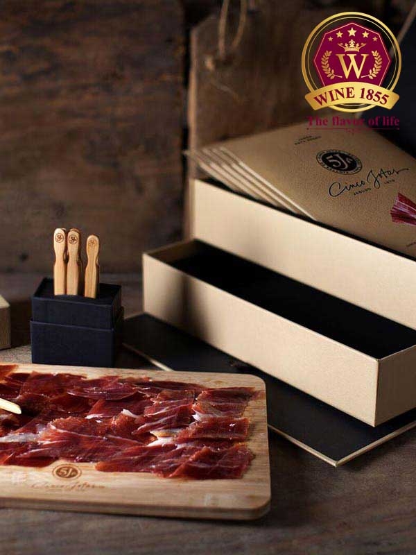 Thịt Heo Muối 5J Cinco Jotas Arcorn-Fed 100% Ibérico Ham Gói 70G