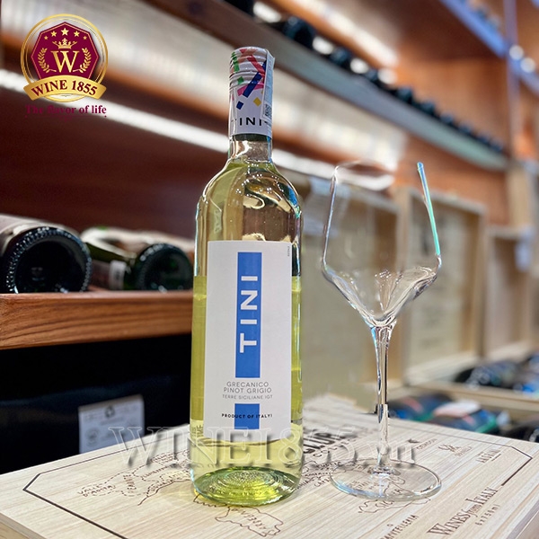 Rượu vang Ý Tini Grecanico Pinot Grigio Terre Siciliane