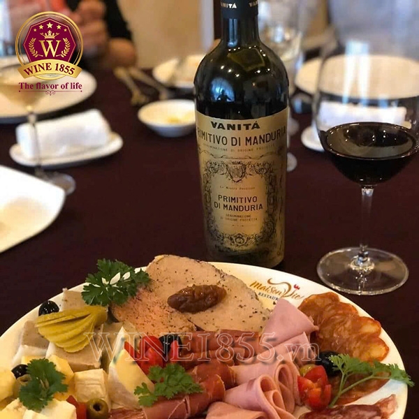 Rượu Vang Ý Vanitá Primitivo