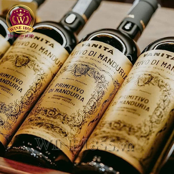 Rượu Vang Ý Vanitá Primitivo