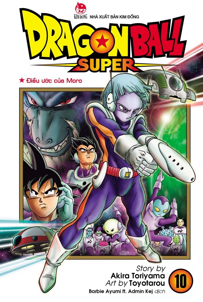 DRAGON BALL SUPER - TẬP 10: ĐIỀU ƯỚC CỦA MORO