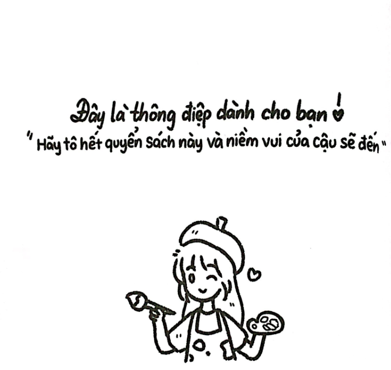 Tớ có một cậu bạn mang tên nỗi buồn - Sách tô màu, chữa lành tâm