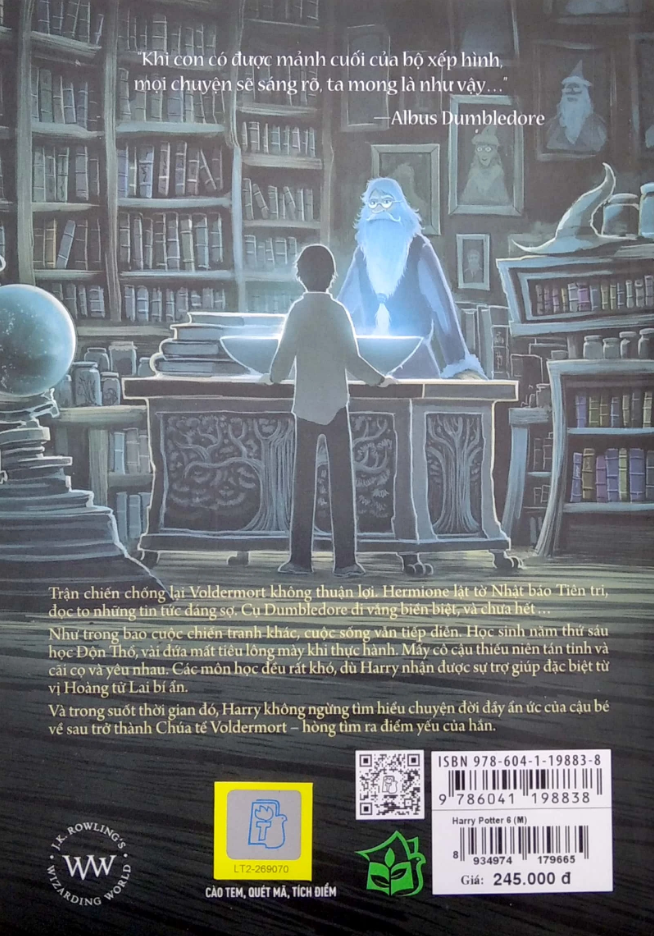 Harry Potter Và Hoàng Tử Lai - Tập 06 (Tái Bản 2022) - J.K.Rowling