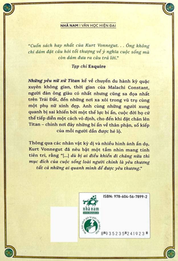 Những yêu nữ xứ Titan - Kurt Vonnegut