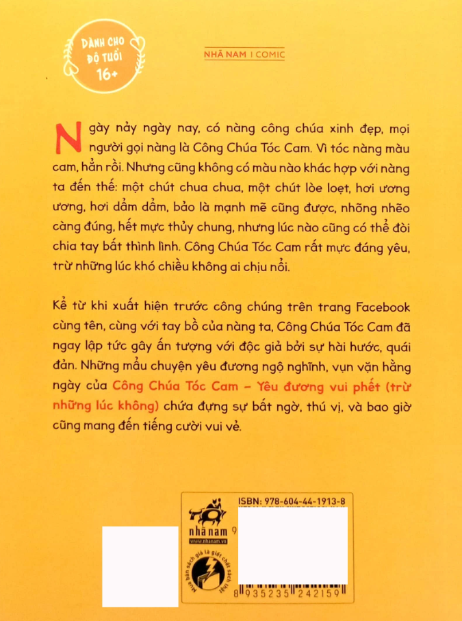 Công chúa tóc cam - Yêu đương vui phết (trừ những lúc không vui)