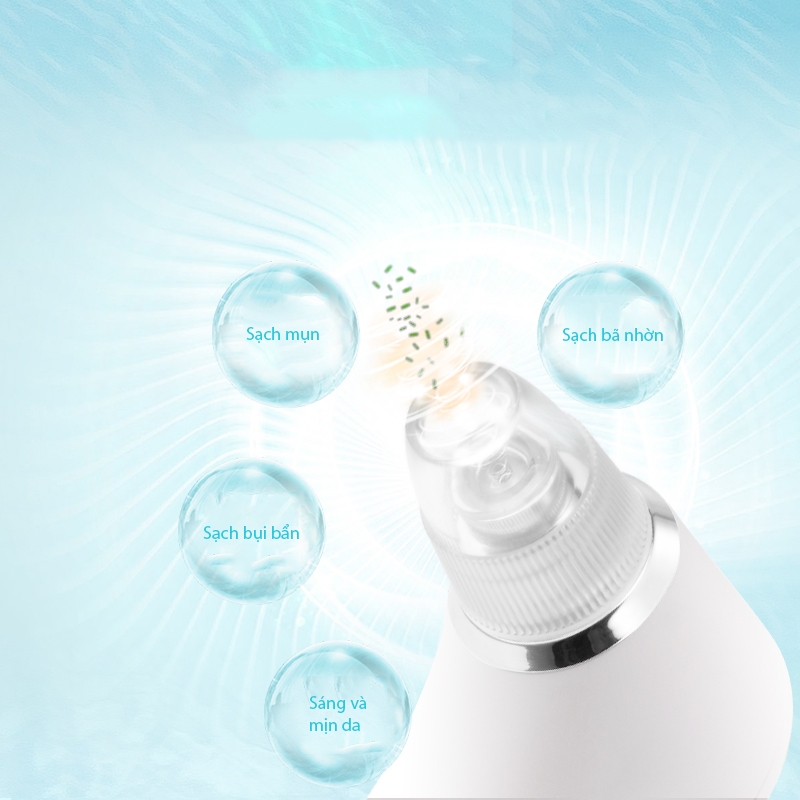 Máy hút mụn K-SKIN kết hợp ánh sáng sinh học, giúp trị mụn chống nhờn viêm da cao cấp - hàng chính hãng