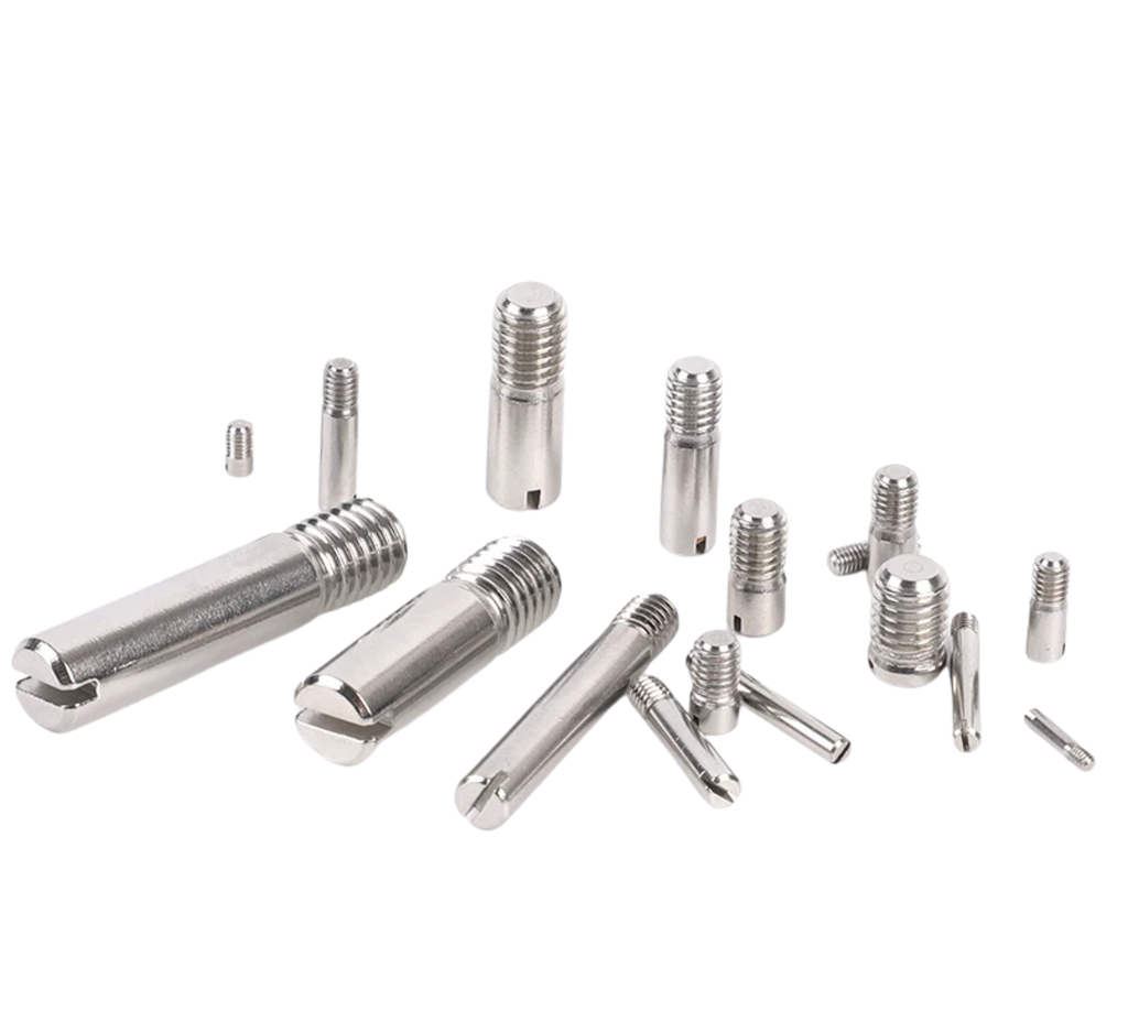 Vít Không Đầu Ren Ngoài Có Rãnh Chốt Trụ Inox 304 GB878 M2 M3 M6 M10