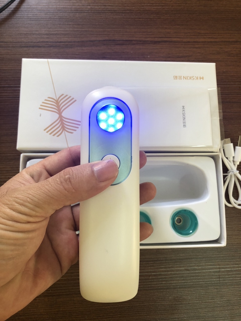 Máy hút mụn K-SKIN kết hợp ánh sáng sinh học, giúp trị mụn chống nhờn viêm da cao cấp - hàng chính hãng