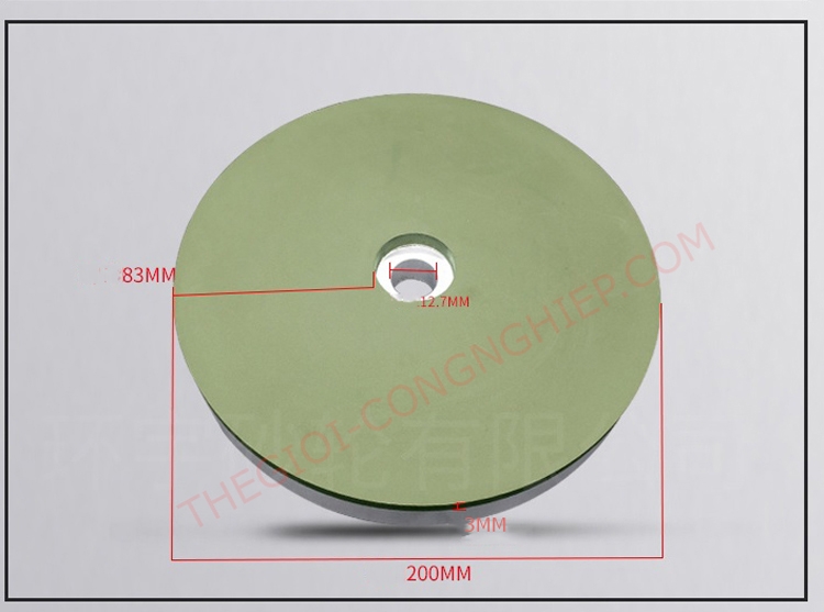 Đá Mài Hợp Kim CBN Dạng Đĩa D150, D200, D250, D300