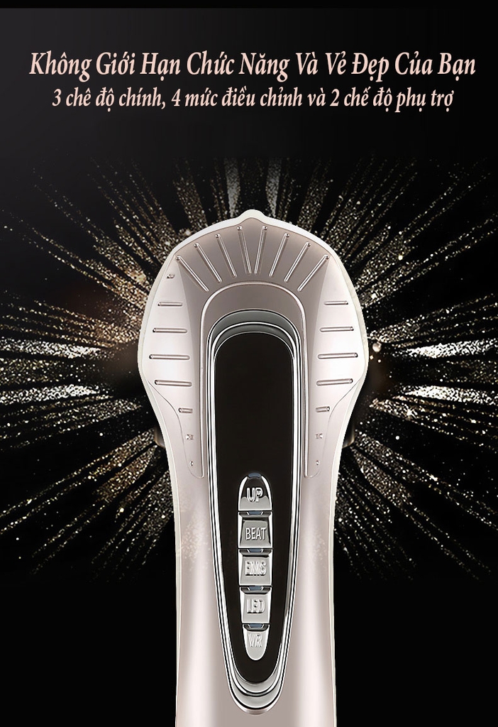 Máy massage mặt thẩm mý viện spa toàn thân giúp thon gọn cơ thể 5 chức năng cao cấp KD9907