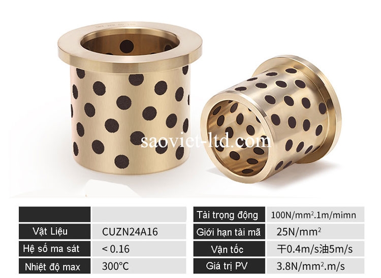 Bạc Đồng Tự Bôi Trơn JFB