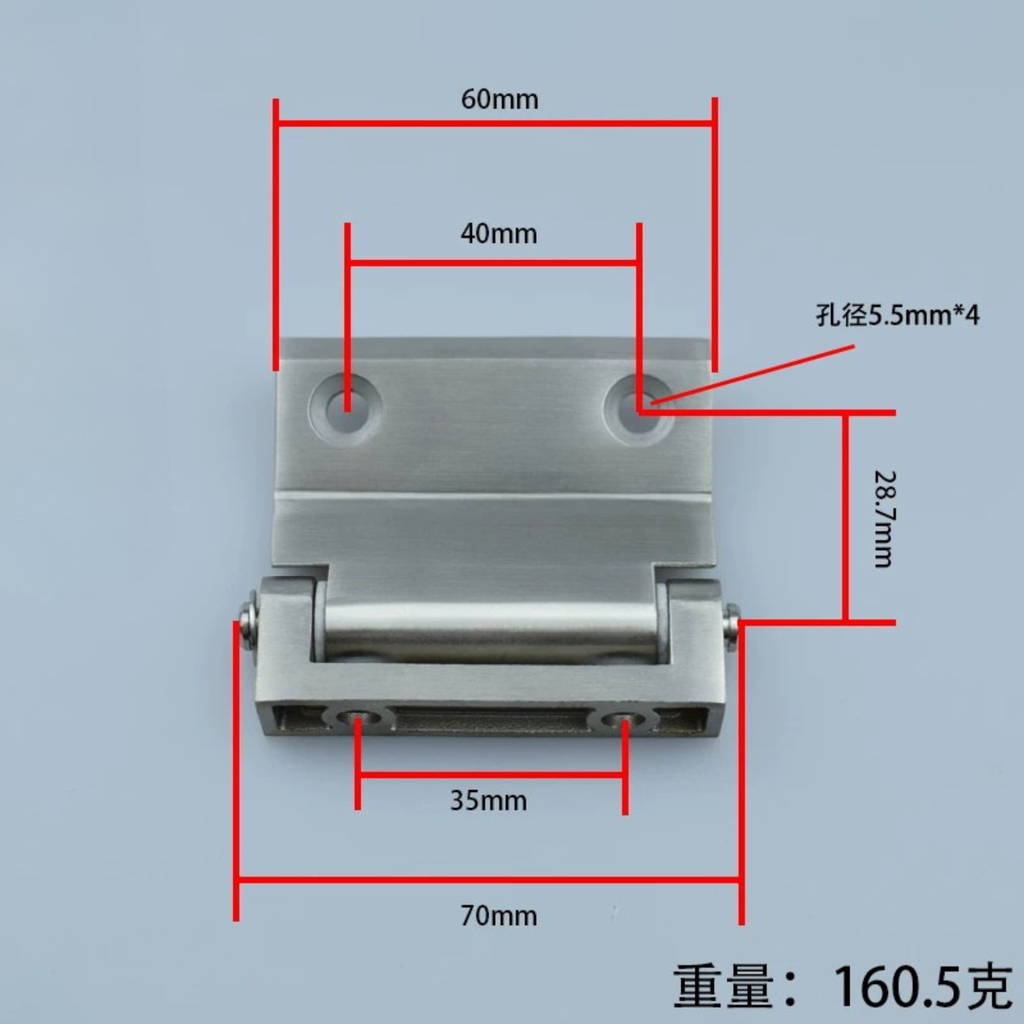 Bản Lề Thép Không Gỉ Haitan Shengju CL121
