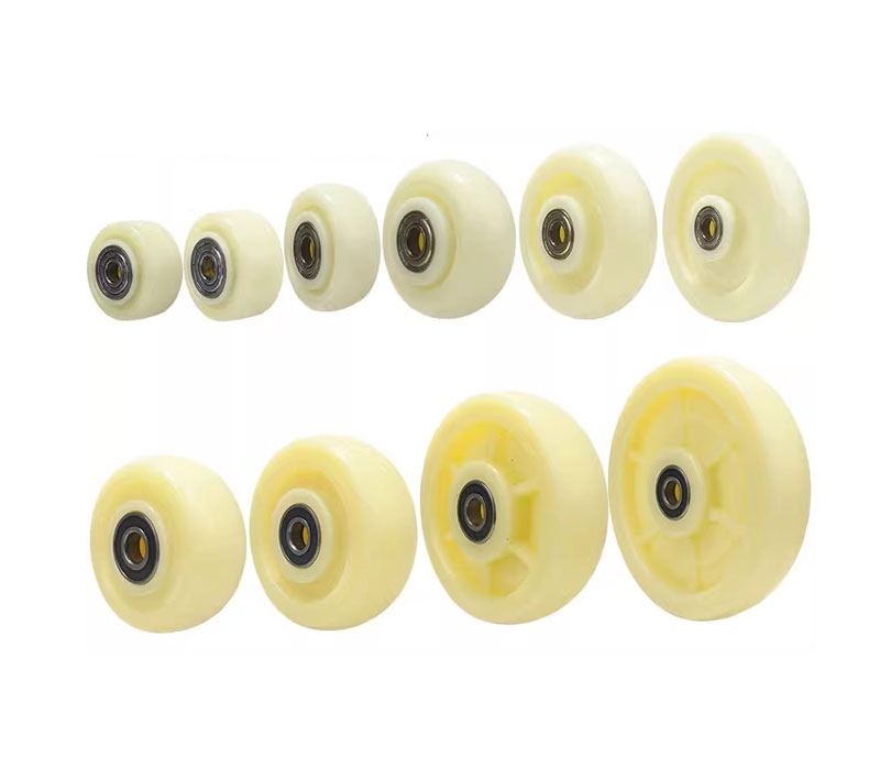 Bánh xe đơn PU/Nylon/Cao su kích thước 1.5, 2, 3, 6, 8 inch
