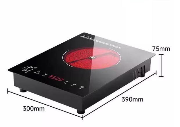 Bếp điện từ âm bàn đơn 3500W – bếp đơn công suất cao, âm hoặc dương bàn đều dùng được