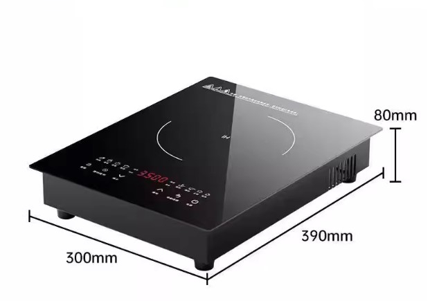 Bếp điện từ âm bàn đơn 3500W – bếp đơn công suất cao, âm hoặc dương bàn đều dùng được
