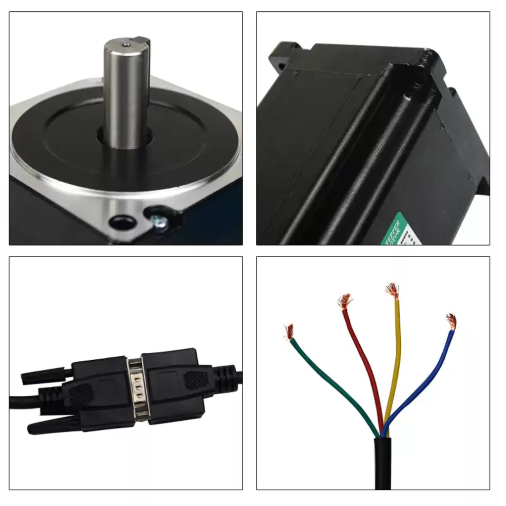 Bộ Động Cơ Servo Bước Mo-men Xoắn Vòn Kín 86 Bộ Điều Khiển (12N.m)