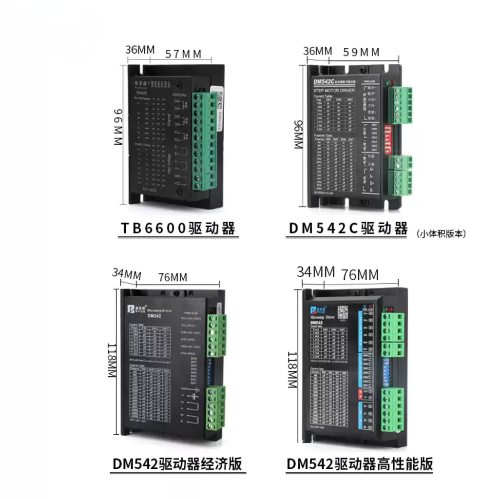 Bộ Kit Động Cơ Bước Pfide 57 Mô-men Xoắn Cao 1.2N/1.8N/2.3/2.8N/3.6N