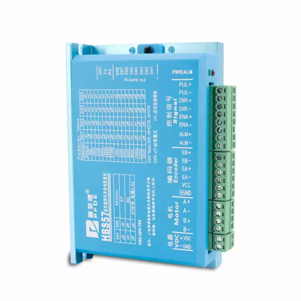 Bộ Kit Động Cơ Bước Tốc Độ Cao 57inch Bộ Điều Khiển Servo Lai 1.2N/2.2N/2.5N/3N HBS57