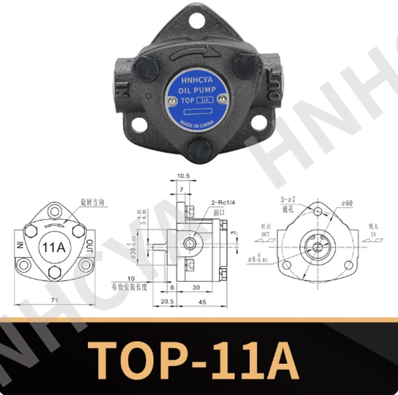 Bơm thủy lực TOP-10A/11A/12A/13A cho máy công nghiệp