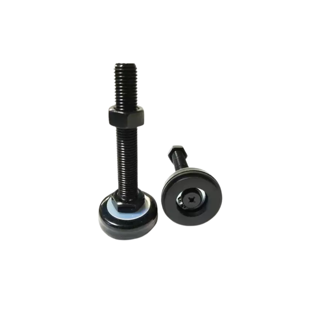 Chân Đế Phẳng Mạ Điện Màu Đen Giảm Chấn D40/ D50