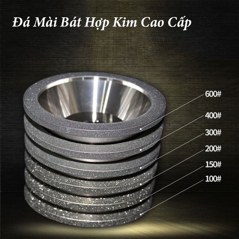 Đá Mài Hợp Kim CBN Dạng Bát Mạ Điện