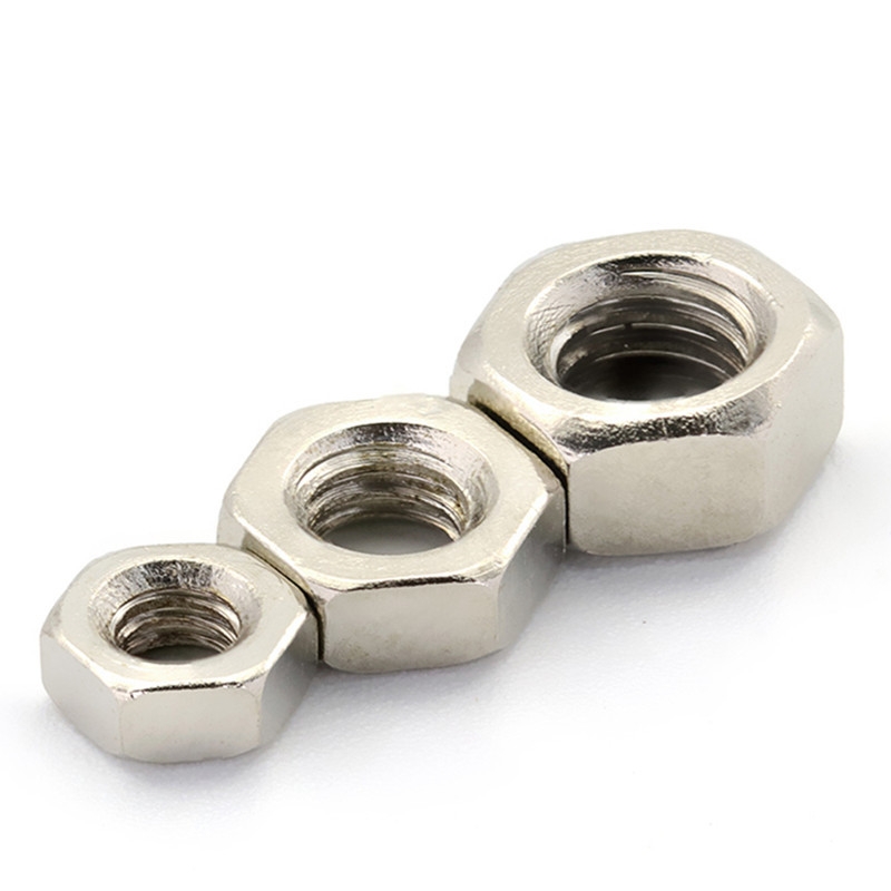 Đai Ốc Lục Giác M1.2 M1.4 M1.6 M2 M2.5 M3 M4 M5 M6 M8 M10 M12 Dạng Nút Khoá