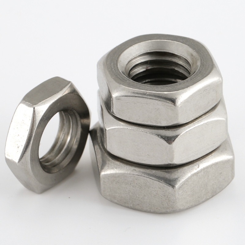 Đai Ốc Lục Giác Mỏng M4 M5 M6 M8 M10 M12 M14 M16 M20
