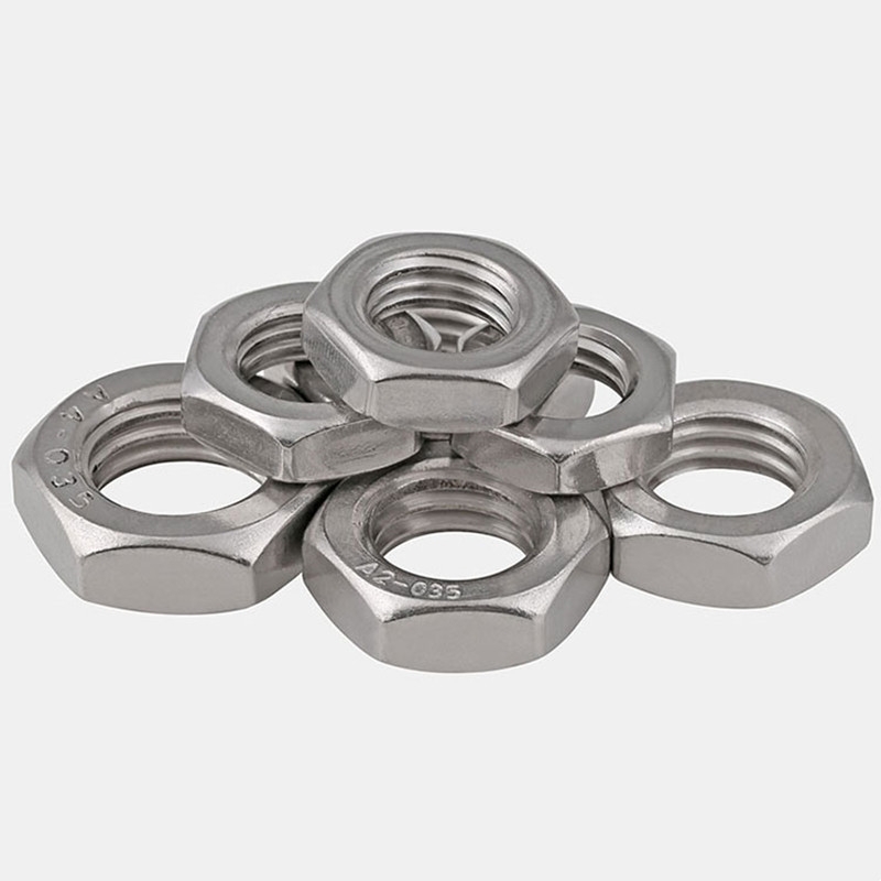 Đai Ốc Lục Giác Răng Mịn M6 M8 M10 M12 M14 M16 M20