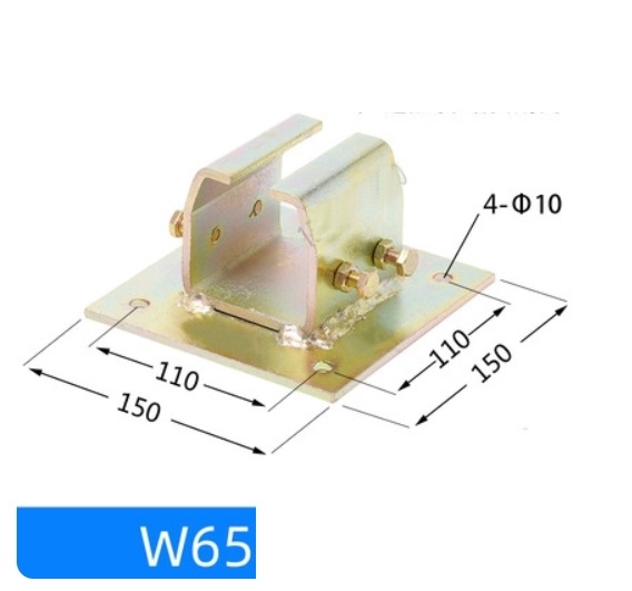 Bi Treo Cửa Lùa Công Nghiệp W65 Chịu Trọng Tải Cao 500kg