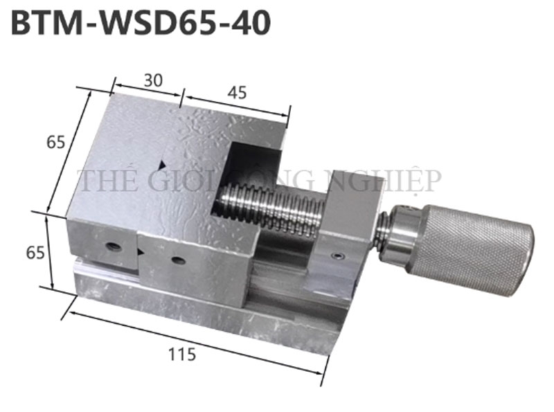 Ê-tô tự định tâm xoay đa năng cho máy đo biên dạng – Bàn làm việc chữ thập, kẹp phẳng chuyên dụng