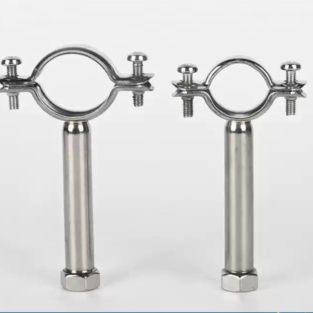 Kẹp Ống Ren Trong Bằng Thép Không Gỉ DN15 – Kẹp Ống Dẫn Khí, Kẹp Cố Định Ống Nước